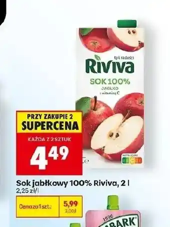 Biedronka Sok Riviva oferta