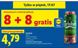 Lidl Piwo Carlsberg oferta