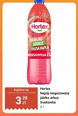 Dino Napój niegazowany Hortex jabłko arbuz truskawka oferta