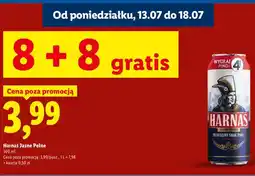 Lidl Piwo Harnaś Jasne Pełne oferta