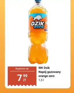 Dino Napój gazowany WK Dzik Orange Zero oferta