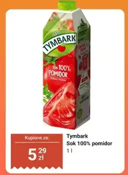 Dino Sok 100% pomidor Tymbark oferta
