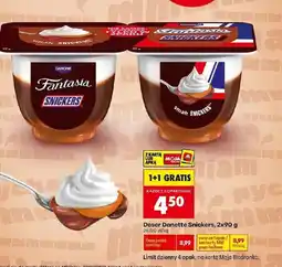 Biedronka Deser Snickers oferta