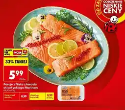 Biedronka Filet z łososia Marinero oferta