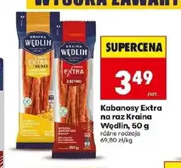 Biedronka Kabanosy Kraina Wędlin oferta