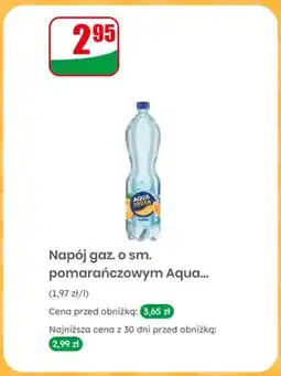 Dino Napój gazowany o smaku pomarańczowym Aqua Fruta oferta