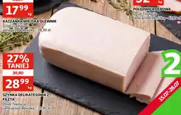 Auchan Szynka delikatesowa z fileta oferta