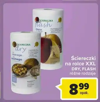 Carrefour Ścierka na rolce flash 1 SZT oferta