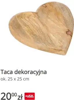 KiK KiK Taca dekoracyjna ok. 25 x 25 cm oferta
