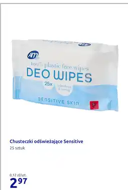 Action AM Chusteczki odświeżające Sensitive oferta