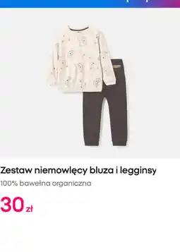 Pepco Zestaw niemowlęcy bluza i legginsy Pepco oferta