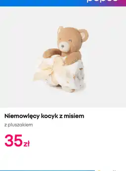 Pepco Pepco Niemowlęcy kocyk z misiem z pluszakiem oferta