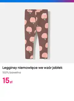 Pepco Legginsy niemowlęce we wzór jabłek Pepco oferta
