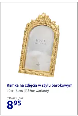 Action Ramka na zdjęcia w stylu barokowym HOME COLLECTION 10 x 15 cm oferta