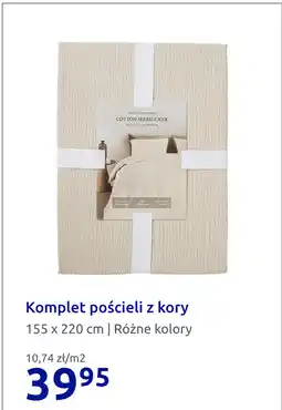 Action Komplet pościeli z kory oferta