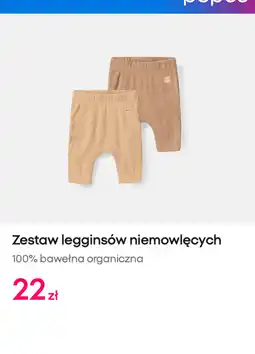 Pepco Zestaw legginsów niemowlęcych Pepco 100% bawełna organiczna oferta