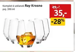 Black Red White Komplet szklanek Krosno Ray oferta