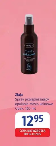 dm drogerie markt Spray przyspieszający opalanie Ziaja oferta