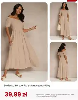 Renee Sukienka Hiszpanka z Marszczoną Górą Renee oferta