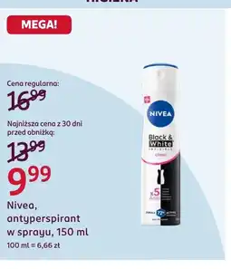 Rossmann Antyperspirant Nivea oferta