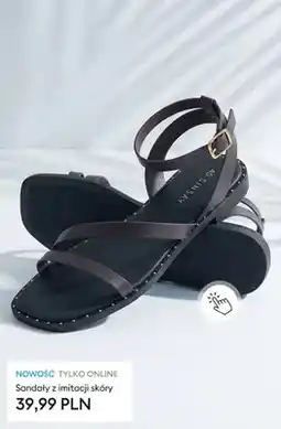 Sinsay Sandały z imitacji skóry Sinsay oferta