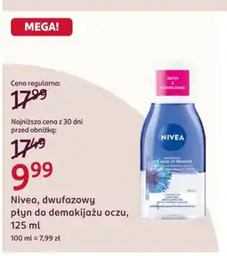 Rossmann Płyn do demakijażu Nivea oferta