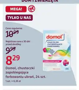 Rossmann Chusteczki Domol oferta
