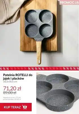 Patelnia Rotelli do jajek i placków 18,5x18,5 cm