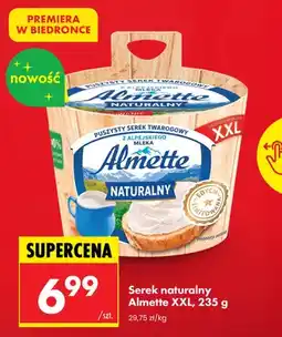 Biedronka Serek twarogowy naturalny Almette XXL oferta