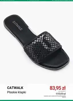 Deichmann Klapki płaskie Catwalk oferta