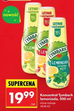 Biedronka Koncentrat napoju Tymbark lemoniada cytryna mięta oferta
