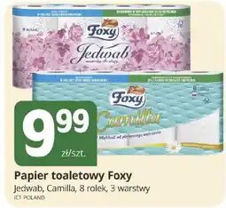 Marketvita Papier toaletowy Foxy Jedwab, Camilla, 8 rolek, 3 warstwy oferta