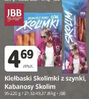 Kielbaski Skolimki z szynki, Kabanosy Skolim