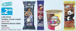 Marketvita Lody Koral He-Man, Strzał, Kubek, Chmurka Burza rożek, Pando oferta