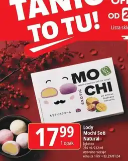 E.Leclerc Lody Mochi Soti Natural oferta