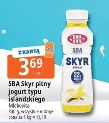 E.Leclerc SBA Skyr pitny jogurt typu islandzkiego Mlekovita oferta