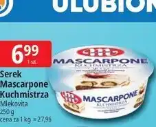 E.Leclerc Serek Mascarpone Kuchmistrza Mlekovita oferta