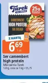 E.Leclerc Ser camembert high protein Mleczarnia Turek oferta