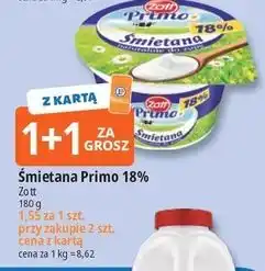 E.Leclerc Śmietana Primo 18% oferta