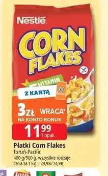E.Leclerc Płatki Corn Flakes Nestlé oferta