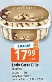 E.Leclerc Lody Carte D'Or Unilever oferta