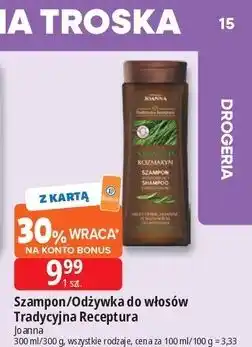 E.Leclerc Szampon/Odżywka do włosów Tradycyjna Receptura Joanna oferta