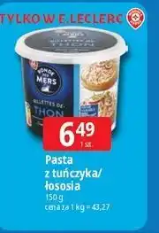 E.Leclerc Pasta z tuńczyka/łososia Ronde des Mers oferta