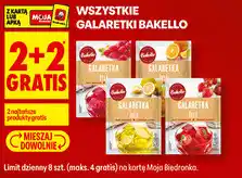 Biedronka Wszystkie galaretki Bakello oferta