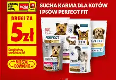 Biedronka Sucha karma dla kotów i psów Perfect Fit oferta