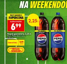 Biedronka Napój gazowany Pepsi / Pepsi Zero Cukru oferta