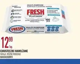 Chusteczki nawilżane Fresh Platinum