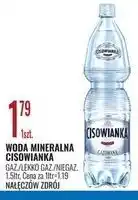 E.Leclerc Woda mineralna Cisowianka oferta