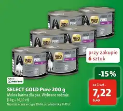 Maxi Zoo Mokra karma dla psa SELECT GOLD Pure oferta