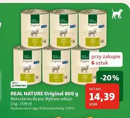 Maxi Zoo Karma mokra dla psa REAL NATURE Original oferta
